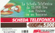 SCEDA TELEFONICA - LA SCHEDA NON FINISCE IN UN BOCCONE (2 SCANS) - Public Themes