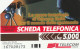 SCEDA TELEFONICA - BRUCE WILLIS - QUINTO ELEMENTO (2 SCANS) - Public Themes