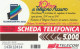 SCEDA TELEFONICA - TELEFONO AZZURRO (2 SCANS) - Öff. Themen-TK