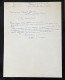 Kees Van DONGEN – Lettre Autographe Signée – Lithographie - 1956 - Schilders & Beeldhouwers
