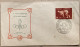 BRAZIL1955, FDC COVER OLYMPIC & TORCH, CHILDREN GAME, SPORT, ILLUSTRATE SPECIAL PICTURE, BOTUCATU CITY CANCEL, VI JAGOS - Covers & Documents
