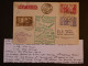 BU11   NOUVELLE CALEDONIE  BELLE  LETTRE RR   1940 1ER VOL   NOUMEA . CANTON USA  PANAIR AMERICAN   ++ AFF .PLAISANT+ - Storia Postale