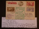 BU11   NOUVELLE CALEDONIE  BELLE  LETTRE RR   1940 1ER VOL   NOUMEA . CANTON USA  PANAIR AMERICAN   ++ AFF .PLAISANT+ - Lettres & Documents
