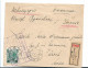 RL417 / RUSSLAND - Katharina II Mit Neuem Wertaufdruck (MI.Nr.106) In Die Schweiz 1917 - Covers & Documents