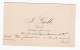 Enveloppe 1925 Délégations Financières Algériennes  Et Carte De Visite De Galle Avocat Délégué Financier  Bougie - Lettres & Documents