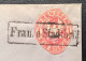 BERLIN: „FRANCO STADTBRF" UNIKAT Auf 1862 Preussen Ganzsachen-Auschnitt 1 Sgr Wappenausgabe Mi GAA12 Ortsbrief (Brief - Briefe U. Dokumente