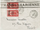 CTN85D - TCHAD LETTRE A DESTINATION DE PARIS PAR TRANSSAHARIENNE AVRIL 1935 - Briefe U. Dokumente