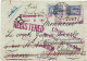 CTN85D - GRECE LETTRE REC. A DESTINATION DES ETATS UNIS NON DISTRIBUEE R A E - Covers & Documents