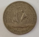 BRITISH CARIBBEAN TERRITORIES, EASTERN CARIBBEAN STATES - 25 CENTS 1957. - Caribe Británica (Territorios Del)