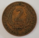 BRITISH CARIBBEAN TERRITORIES, EASTERN CARIBBEAN STATES - 2 CENT 1960. - Caraibi Britannici (Territori)