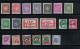 LOT N°9  DE 62 TIMBRES OBLITERES, 1956/58, + TAXES ET PREOS, ALGERIE, COTE 96€ - Oblitérés