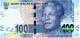 South Africa 100 Rand ND 2013-2016 AU P-141b "free Shipping Via Registered Air Mail" - Sudafrica