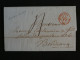 BU12 ISLA DE CUBA  BELLE LETTRE  RARE 1840  C. OUTREMER ROUGE A BORDEAUX  FRANCE + AFF. INTERESSANT+++ - Prefilatelia