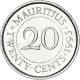 Monnaie, Maurice, 20 Cents, 1993 - Maurice