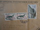 BU12  AEF GUINEE BELLE LETTRE ENTREP. MARITIMES  1957    A PARIS FRANCE  + AFF. INTERESSANT+++ - Storia Postale