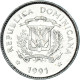 Monnaie, DOMINICA, 10 Centavos, 1991 - Dominicaanse Republiek