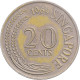 Monnaie, Singapour, 20 Cents, 1969 - Singapur