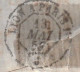 Delcampe - 1859 - Portion De Lettre Pliée Avec Correspondance En Français De Sicile SE Vers Paris, France - Via Marseille & Lyon - Sicilia