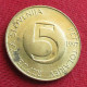 Slovenia 5 Tolarjev 1997 KM# 6 Lt 969 *VT  Eslovenia Slovenija Slovenie - Slovenië