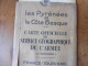 Delcampe - 1928  Les Pyrénées Et La Côte Basque : Carte Officielle Du Service Géographique De L'Armée Par DUNLOP...Nombreuses Pubs - Roadmaps