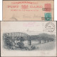 NSW 1902. Entier Illustré Oblitéré Loose Letter. D'un Bateau De Sydney à Auckland, Pour Gross Lichterfelde. Pont  RRRR - Covers & Documents