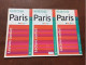 3 PLANS RATP  Lecture Confort  RER M T BUS  Années 2011-2014-2016 - Europe