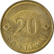 Monnaie, Lettonie, 20 Santimu, 2009 - Lettonie