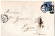 67545 - Grossbritannien - 1889 - 2,5d QV Jubilee EF A FaltBf LOMBARD ST -> CALAIS A PARIS -> ... -> LYON (Frankreich) - Lettres & Documents