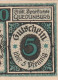 BANCONOTA - Germania 5pf 1921 Benneckenstein - Ohne Zuordnung
