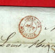 1841 « OUTREMER MARSEILLE  1841 Gênes  Genova Gust. Honnoré  Sign. Maçonnique => Son Père Louis Honnoré  NEGOCE COMMERCE - Entry Postmarks