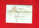 1841 « OUTREMER MARSEILLE  1841 Gênes  Genova Gust. Honnoré  Sign. Maçonnique => Son Père Louis Honnoré  NEGOCE COMMERCE - Entry Postmarks