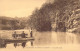 BELGIQUE - En Barquette De Chiny à Lacuisine - Le Gouffre Loué - Carte Postale Ancienne - Chiny