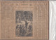 CALENDRIERS DES POSTES (1885)  La Diligence Avant 1880   21x26 - Grand Format : ...-1900