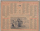 CALENDRIERS DES POSTES (1896)   PLAGE D ETRETAT  21x26 - Grand Format : ...-1900