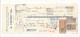 Mandat, Manufacture De Porcelaine, A. VINCENT FILS, VIERZON, 1926, Frais Fr 1.75 E - Bills Of Exchange