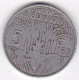 Ile De La Réunion 5 Francs 1955 , En Aluminium, Lec# 69 - Réunion