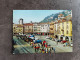 CARTE POSTALE CP POSTCARD LOCARNO PIAZZA GRANDE MARCHÉ VOLKSWAGEN COMBI  1965 TBE - Bus & Autocars