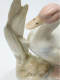 Delcampe - -SUJET DECORATIF 2 CANARDS/OIES PORCELAINE Signée REX VALENCIA HAND MADE SPAIN  E - Sonstige & Ohne Zuordnung