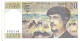 FRANCE 20 FRANCS DEBUSSY MAN FRONT & BACK SIGN VARIETY DATED 1985 P151a F+ READ DESCRIPTION - 20 F 1980-1997 ''Debussy''