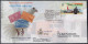 India, 2019, Special Cover, CARRIED Cover, National Postal Week, Mails Day, Carrier Signature, Tiruchirappalli, Inde C23 - Covers & Documents