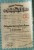 1 Action  Société Francaise Des AUTOMOBILES  ZEDEL - OBLIGATION  De CINQ CENT FRANCS AU PORTEUR  1919  Rares - Automobilismo