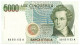 5000 LIRE B. D'ITALIA VINCENZO BELLINI SERIE SOSTITUTIVA XB 12/11/1993 QFDS - Altri & Non Classificati