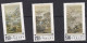 1970 , Activités Durant Les 12 Mois, Série Complètes , 3 Timbres Neufs , Voir Scan Recto Verso - Unused Stamps