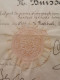 Diplôme Officier Couronne Et Chêne, Signé Par La Grand-Duchesse Charlotte, Fischbach 1926 Avec Sceau - Storia Postale