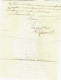 Delcampe - 1820 Marque Postale "P.43.P"  ORLEANS CACHET ROUGE « P.P.P.P. » Port Payé > Foache  Le Havre Négociants Traite Négrière - 1801-1848: Voorlopers XIX