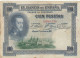 CRBS0802 BILLETE ESPAÑA 100 PESETAS 1925 CON RESELLO EN SECO MBC - 100 Peseten