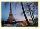 CPSM Paris-Tour Eiffel-Timbre     L2289 - Tour Eiffel