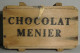 Ancienne Petite Boite En Bois Transport Chocolat Menier état Neuf - Chocolade