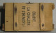 Delcampe - Ancienne Petite Boite En Bois Transport Chocolat Menier état Neuf - Chocolade