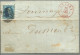 LETTER 1856 ANVERS - 1849-1865 Medaillen (Sonstige)